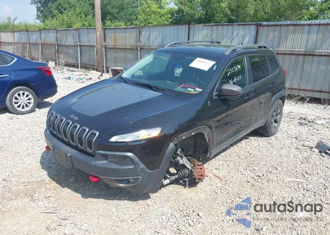 2015 Jeep Cherokee Trailhawk z USA, uszkodzony, nr VIN 1C4PJMBS3FW569707